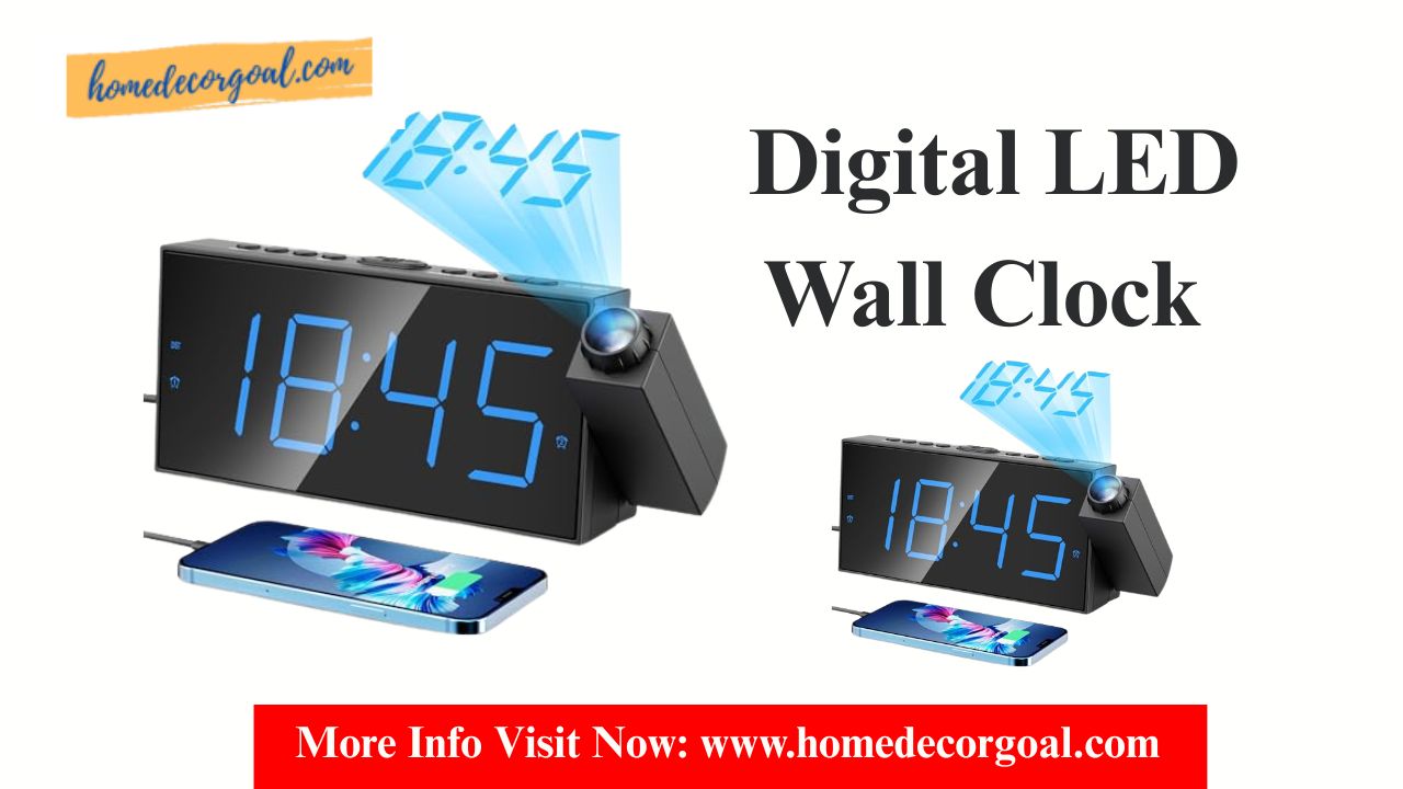 You are currently viewing Digital LED Wall Clock (Large Display): The Perfect Blend of Functionality and Modern Style