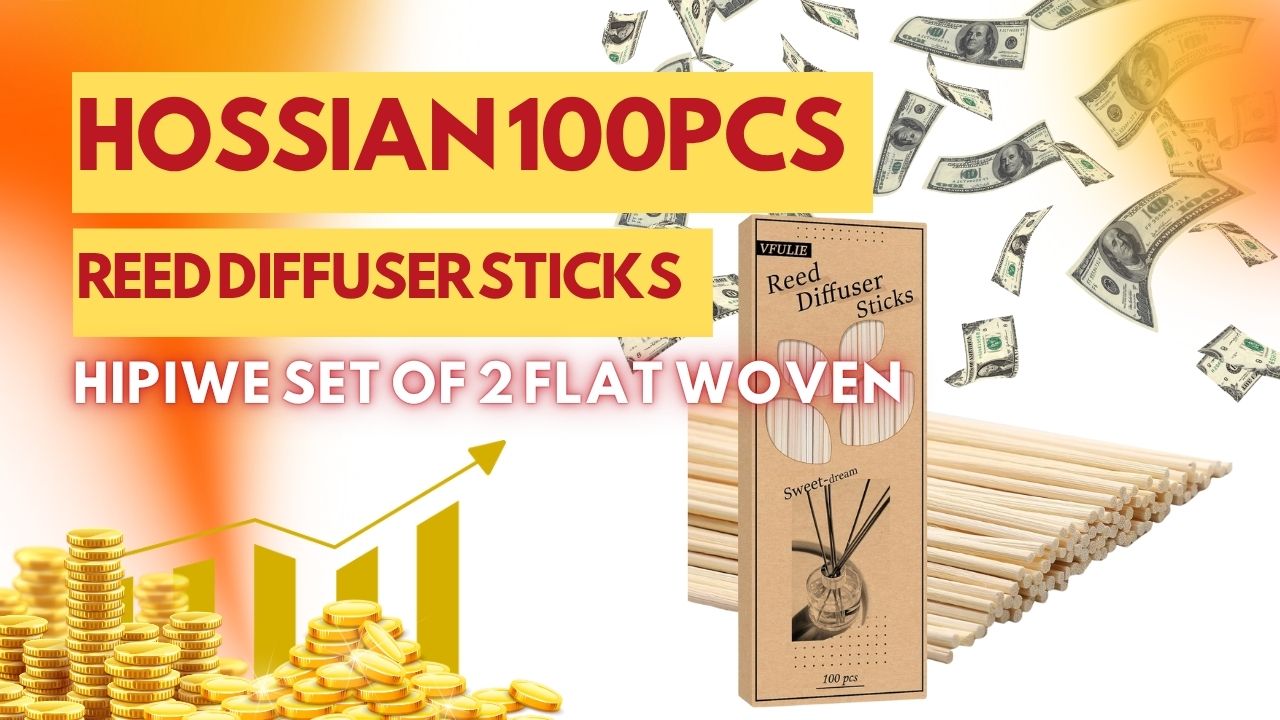 You are currently viewing Reed Diffuser Sticks Review | HOSSIAN 100PCS Reed